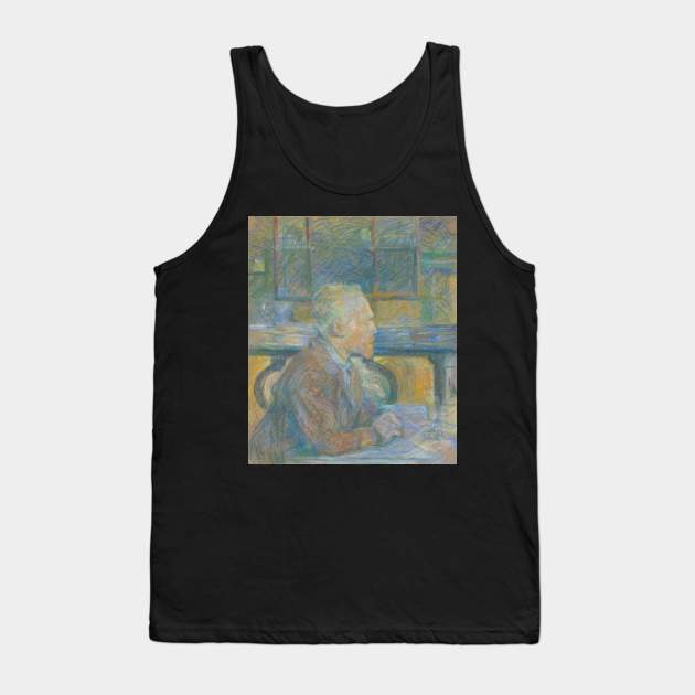 Henri de Toulouse-Lautrec, Portrait of Vincent van Gogh, 1887 Tank Top by The_Art_Collector